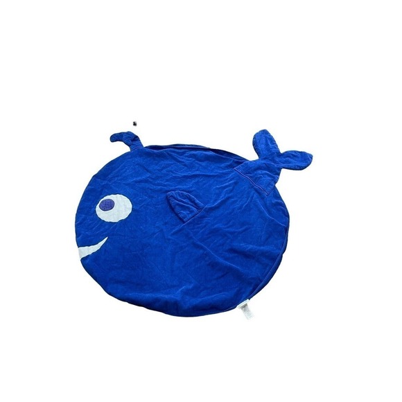 Pottery Barn Kids Blue Whale Towel Set Of 2 Pool Beach Vacation - Picture 1 of 5